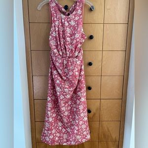 JCrew Twist Back Midi Dress